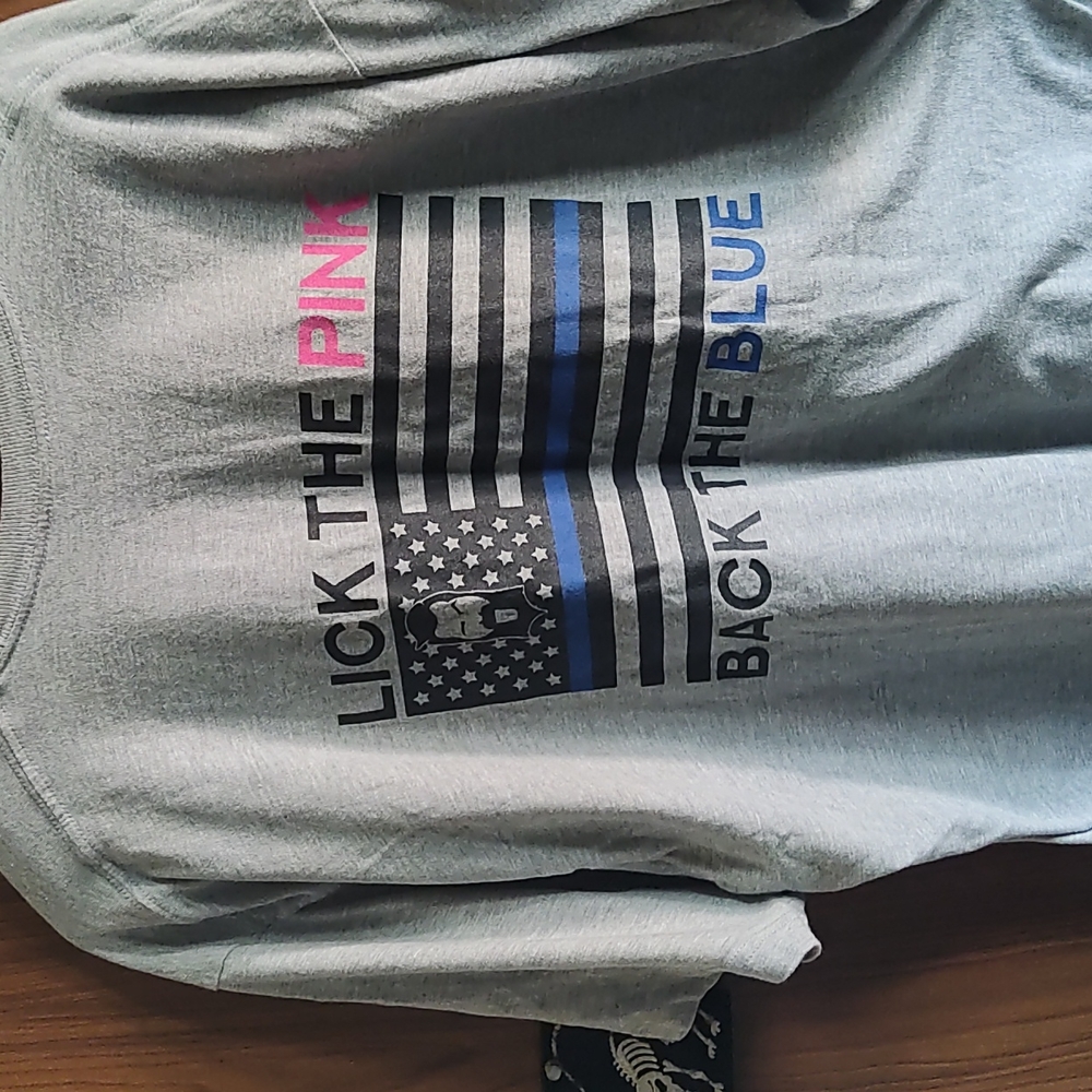 Lick the Pink & Back the Blue T-Shirt